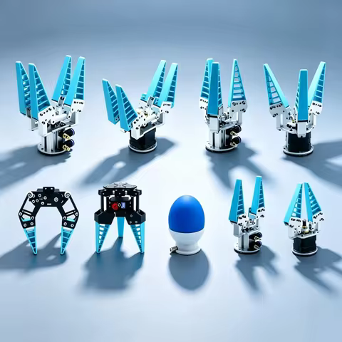 Big Load Pneumatic Electric Servo Flexible Robot Claw Motor Bionic Flexible Mechanical 2/3/4 Fingers