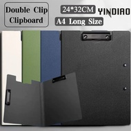 A4 Folder Clipboard Long Cover Folder Organizer Legal Size Office Supplies School Supplies