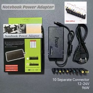 96W 10in1 UNIVERSAL PowerSupply LAPTOP CHARGER For Laptop Notebook Universal Laptop Charger