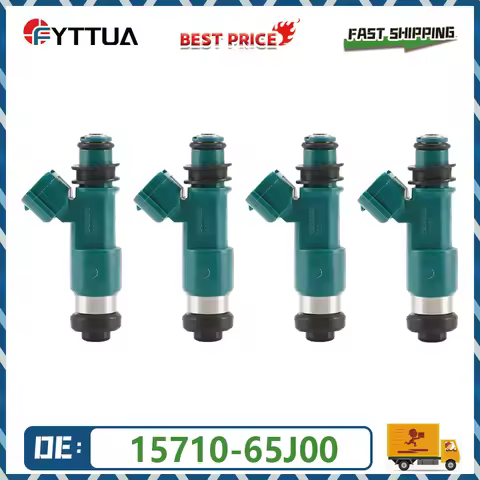 4pcs Fuel Injector 15710-65J00 1571065J00 For Suzuki SX4 Sport Base 2.0L L4 2007-2009