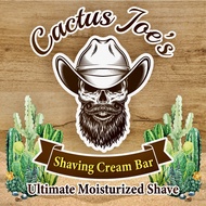 Premium Shaving Cream Soap Bar - Cactus Joe’s Ultimate Moisturizing Shave by Whitebeard's
