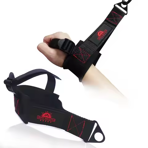 Fitness One-hand Wrist Strap Handle Arm Wrestling Forearm Strengthener Pull-down Multi Gym Bodybuild