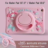 Case For Redmi Pad SE 11" 2023 Xiaomi RedMi Pad 10.61" Tablet Casing 360 Degree ​Rotate Stand Handhe