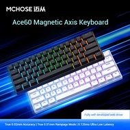 Mchose Ace 60 Pro T Magnetic Mechanical Keyboard Esports Game Performance Beast 0.02mm Accuracy 0.12