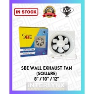 [SIRIM] SBE WALL EXHAUST FAN 8"/10"/12"