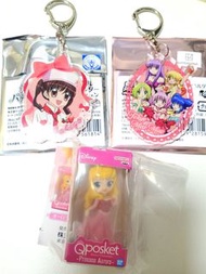 東京喵喵 夢色糕點師 popup 掛件 迪士尼公主Qposket扭蛋 少女系💖