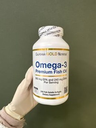 240粒‼️ California Gold Nutrition Omega-3 魚油