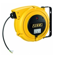 ZECA ITALY 4425 Auto Retract Electric Power Extension Cord 3Phase Cable Reels 8mtr 4C 2.5mm2 Workshop Repair Maintenance