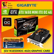 GIGABYTE GEFORCE GTX 1650 MINI ITX OC 4G GRAPHIC CARD (GV-N1650IXOC-4GD)