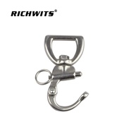 Stainless Steel Swivel Spring Snap Shackle Webbing Snap Fastener 360360-degree Swivel Shackle Sailin