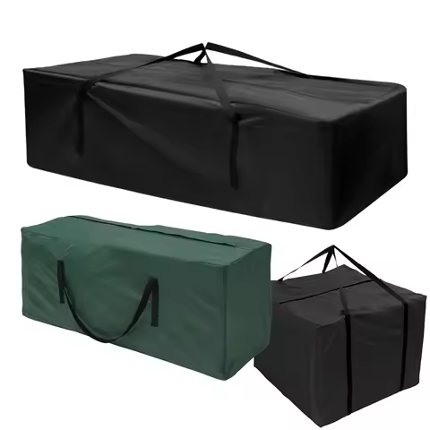 Outdoor Furnitures Storage Bag Oxford Cloth Waterproof Black Garden Furniture Covers Multifunctions 