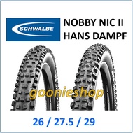 Schwalbe Nobby Nic / Hans Dampf MTB Tyre Size 26 / 27.5 / 29 inch