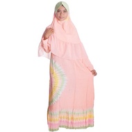 Syar'i Gamis + hijab (2in1) Sarah's Tie dye 4
