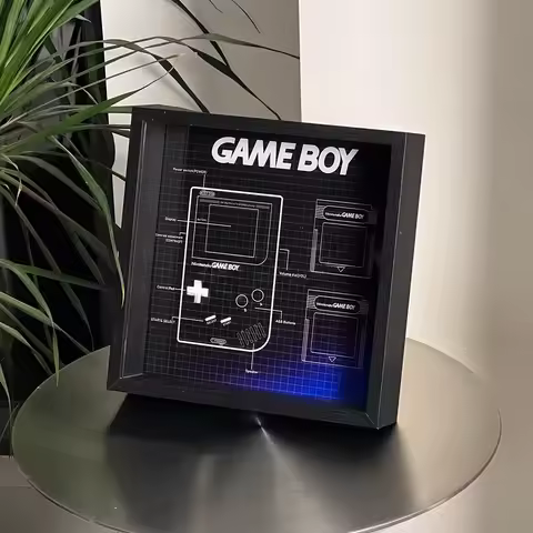 New Dustproof Display Photo Frame For Lego 72046 Gameboy Display Case Building Block Model Storage B