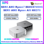 Beelink MINI PC SER9 Ryzen-AI9 HX370/AI9 HX365/SER8 R7-8845HS MINI PC