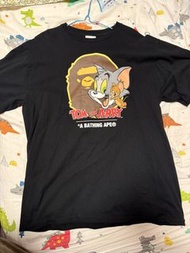 BAPE Tom and Jerry 聯名T恤 2XL