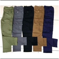🔥Unisex✌️ Seluar Kargo six pocket slack🔥 Premium & Export Quality🔥 Lelaki dan perempuan, Seluar KERJ