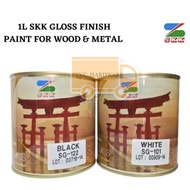 SK Gloss 1 Liter For Wood And Metal Paint Cat Minyak Kayu cat Besi