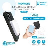 [SMALLEST POWERBANK] Momax IP122 Q.Mag Minimal Magnetic Wireless Battery Pack 5000mAh