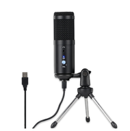 全城熱賣 - 直播語音遊戲麥克風(黑色)