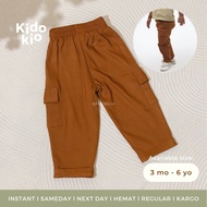 KATUN MALO KIDS - LLAMA Children's Twill Cargo Long Pants Cotton children's pants 0 12 months 1 year