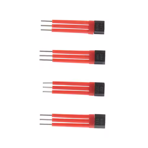 10PCS Electrocar Motor Hall Sensor 3144 41F 43F 413 With High Temperature Insulation Sleeve Hall Ele