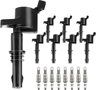 Ignition Coil Pack & Spark Plugs Replacement for 5.4 V8 2004 2005 2006 2007 2008 Ford Lincoln Expedi