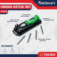 Tekiro Obeng Ketok 9 Pcs / Obeng Set