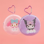 Ready Stock Changyi Genuine Sanrio piano Melody Kuromi Plush Toy Pendant Coin Purse KT Cat
