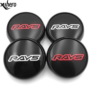 CarDIY 4pcs 65mm Japan Volk Racing Car Wheel Center Cap Rays TE37 Sport Rims Wheels Hub Caps 60mm Cl