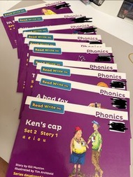 Rwi purple Phonics 英文閱讀書