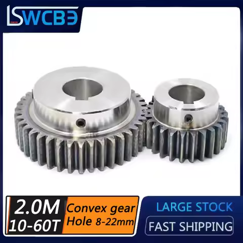 Convex Gear 2 Mold 10 Teeth To 60 Teeth Standard Inner Hole Cylindrical Gear Spur Gear With Table Sp
