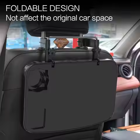 Car Holder Dining Table For Use In The Car Small Folding Table Auto Goods Tray Car Finishing Supplie