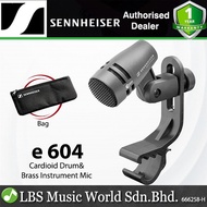 Sennheiser e 604 Cardioid Dynamic Mic Drum for Toms Microphone with Bag (e604)