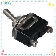 SUSSG Rocker Toggle Switch, 2Pin Metal Toggle Switch, Heavy Duty 20a 125v Spst Momentary Boat