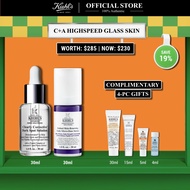 [6.6 Exclusive] Kiehl's Morning C (Vitamin C) Night A (Retinol) Brightening & Anti Aging Value Set
