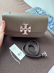 低價 Tory Burch 大象灰Eleanor稀有橫款 金磚款