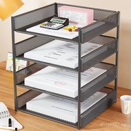 Office Desk File Organizer File Storage Rack Archive A4Paper Storage Rack Multi-layer Document Organ