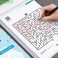 WADEES Maze Training Book, Early Education Maze Book Maze Game Puzzle, Funny Intelligence Puzzle Dev