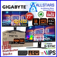 Gigabyte / M27Q / M27Q-EK 27 inch IPS QHD Gaming Monitor / 2560x1440 / 170Hz / 8bit / 0.5ms / HDR400 / KVM / FreeSync​