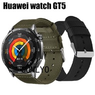 For Huawei watch GT5 PRO 46MM Strap Band Smartwatch wristband Nylon Canva women men Outdoor Belt