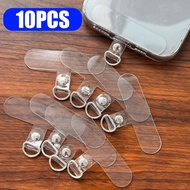 Transparent Phone Lanyard Patch Universal Phone Tether Replacement Plastic Phone Strap Tether Tab Ph