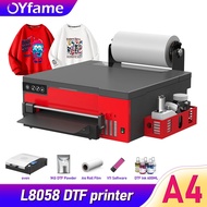 Pencetak Dtf A4 Bundle Terus Pemindahan Filem Pencetak Dtf A4 Dtf Pengawetan Fabrik T Shirt Mesin Ce