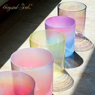 Crystal Soul 5 Five Elements CDEGA 432Hz  Alchemy Crystal Singing Bowl Set 5 With Bag