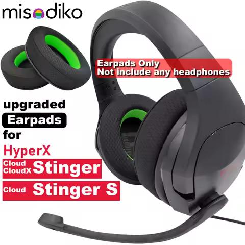 misodiko Earpads/ Headband Pad Compatible with HyperX Cloud (CloudX) Stinger, Cloud Stinger S Gaming