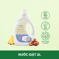 Nước giặt sinh học ENZYCO 2L - Chiết xuất Bồ hòn và Enzyme Dứa
