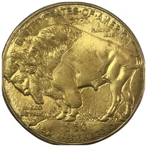 2008 United States 50 Dollars "American Buffalo" Golden Bullion Coinage