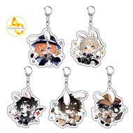 Bungo Stray Dogs Anime Keychain Atsushi Dazai Ryunosuke Nakahara