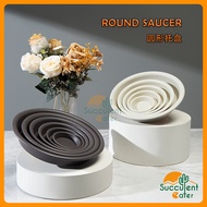 Round Saucer Tray For Flower Pot Piring Pasu 花盆底托盘