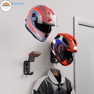 RD <Hoembellish> 1/2Pcs New Motorcycle Helmet Rack Versatile Hanger Solid Helmet Holder With Hook Ho